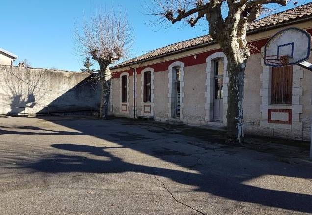 Médiathèque de Septfonds vue de la façade