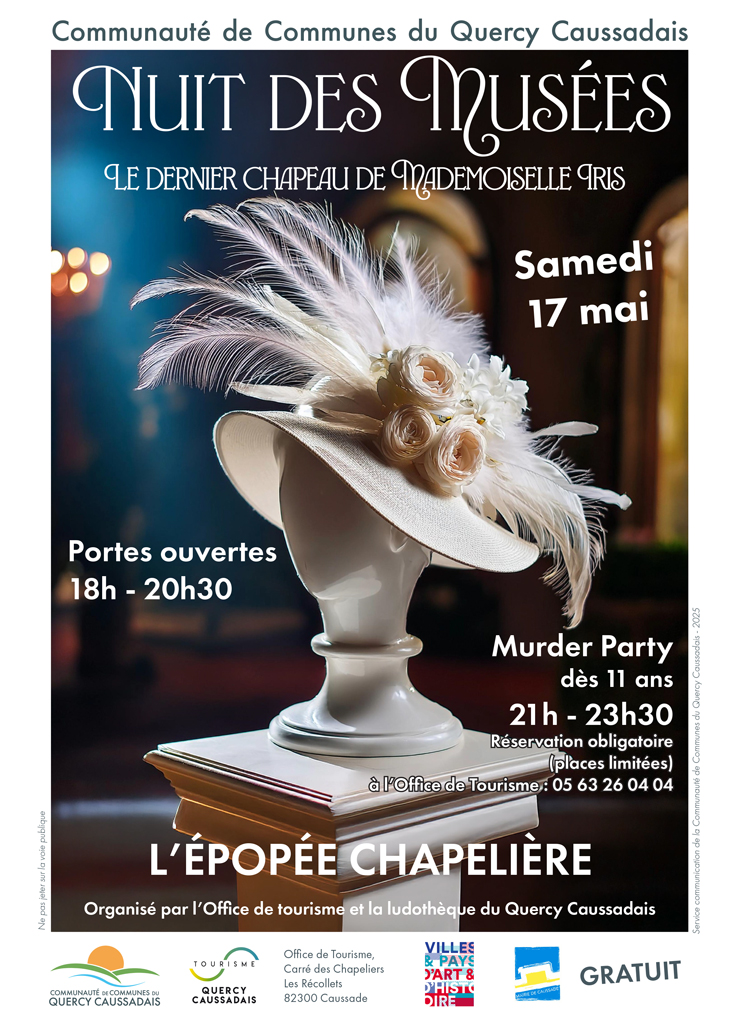 Chapeau de femme exposé dans un musée