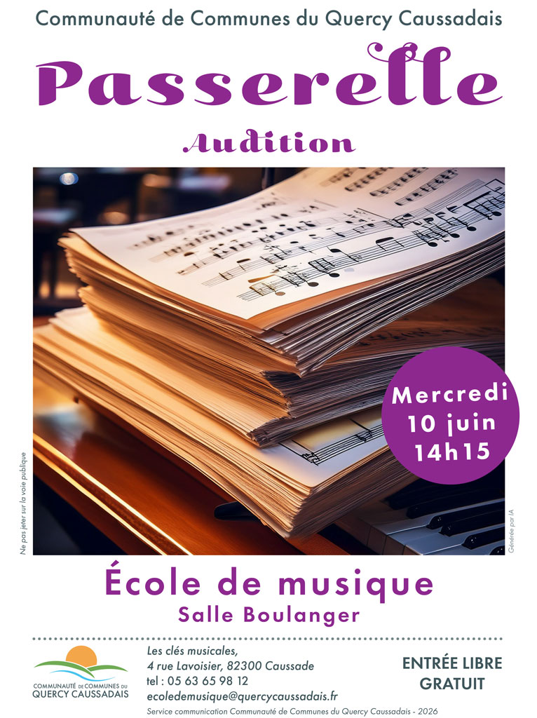 Partitions sur un piano