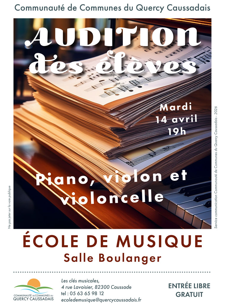 Partitions sur un piano