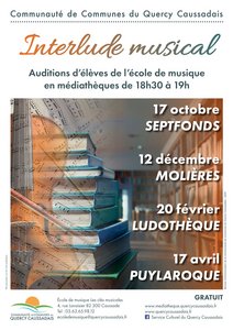 Bibliothèque avec un violon