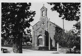 Photographie du temple de Bioule vue de face