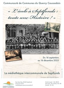 Photo de l'ancienne école de Septfonds.