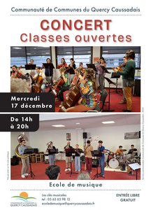 Eleves de l'école de musique en concert