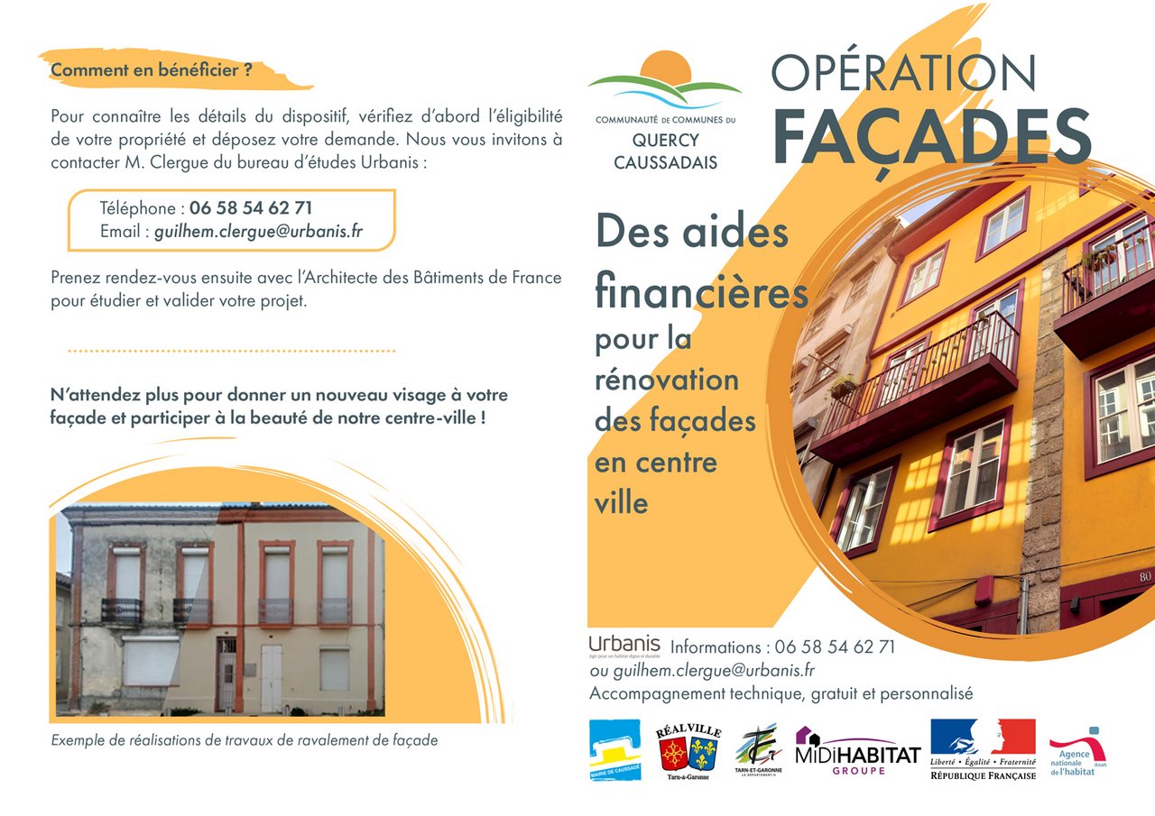 Façades rénovées