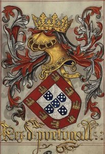 Blason rouge et or