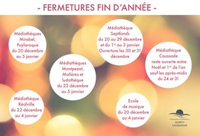 Lumières en gros plan